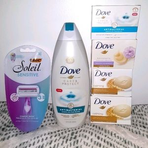 (New) Dove Care and Protect bodycare bundle